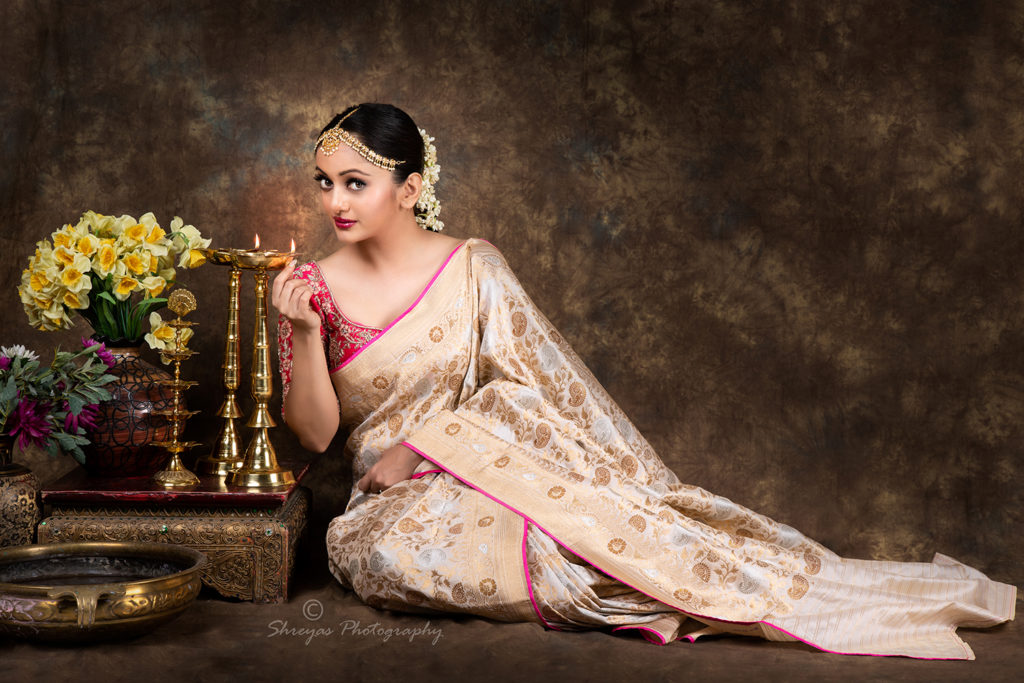 Brand Photoshoot - RajKumari Fashion ( Celebrity - Manasi Naik)